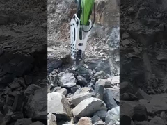 KS650 Hammer Rock Breaker Chisel ประเภท 210mm เครื่องบดคอนกรีตสําหรับเครื่องขุด