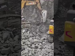 5500Kg KS550 เครื่องบดหินไฮดรอลิกหนัก