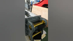 KS220 แบบสูงสุด ไฮดรอลิก Breaker กว้าง 190mm Chisel เหมาะสม 45 ~ 55 ตัน Excavator