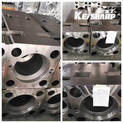 คุณภาพ  Casting Steel Hydraulic Breaker Cylinder Front Cylinder Body Customized โรงงาน