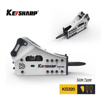 KS320 ไซด์ไทป์ ไฮดรอลิก Breaker 155mm Chisel Rock Breaker