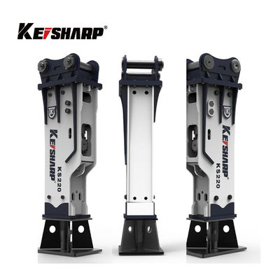 KS550 200mm Chisel Box Type Excavator เครื่องหักไฮดรอลิกสําหรับเหมืองแร่ / โลหะ