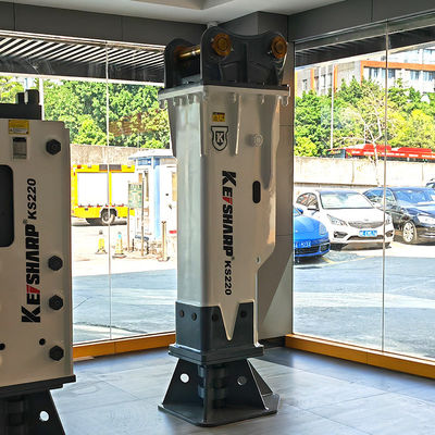 KS220 การจัดส่งที่รวดเร็ว Excavator ไฮดรอลิก Breakers สําหรับงานการถล่มของคุณ