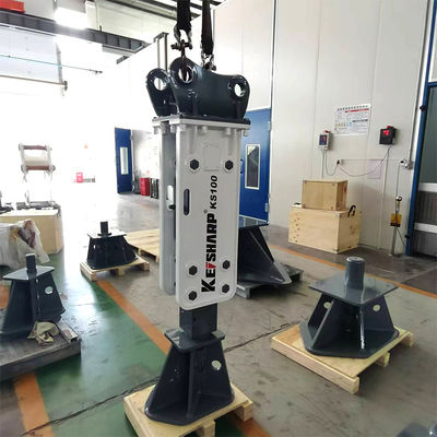 เครื่องบดหุ้มชนิดสูงสุด การแก้ไขสุดยอดสําหรับการทําลายงานด้วย Excavator Hydraulic Digger Hammers