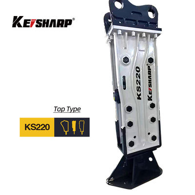 KS220 เครื่องขุดหินแบบไฮดรอลิกชนิดสูงสุด เครื่องบดหิน ISO ยอมรับ