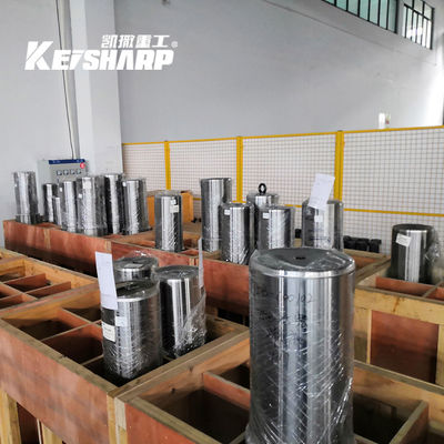 เครื่องขุด เครื่องตัดไฮดรอลิก พิสตัน วัสดุเหล็กท่อ KS100 KS120 KS150