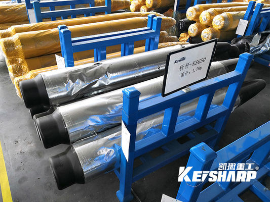 สแตนดาร์ / ตามความต้องการ ไฮดรอลิกฮามมาร์ Chisel KS650 Excavator Breaker Chisel