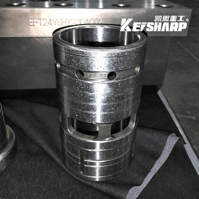 โลหะเหล็กเหล็กเหล็กไฮดรอลิก Breaker Valve Sleeve มาตรฐาน / ปรับแต่ง