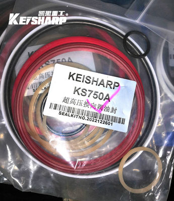Keisharp ไฮดรอลิก Breakers Seal Kit KS450 KS500 KS550 ชิ้นส่วนสํารองของหมัด