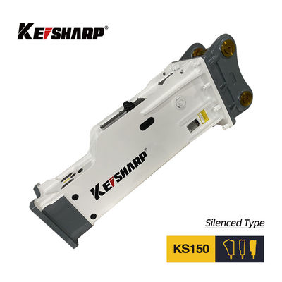 KS150 การจัดส่งที่รวดเร็ว Excavator ไฮดรอลิก Breakers สําหรับงานการทําลายของคุณ