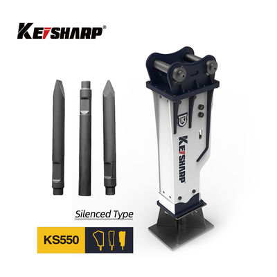 1 วงจร 200 มิลลิเมตร Chisel Pin Mounted Breaker สําหรับอุตสาหกรรมก่อสร้าง