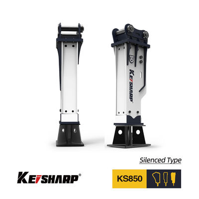 กว้าง 230 มิลลิเมตร กว้าง 80-120 ตัน Excavator Hydraulic Rock Breaker KS850