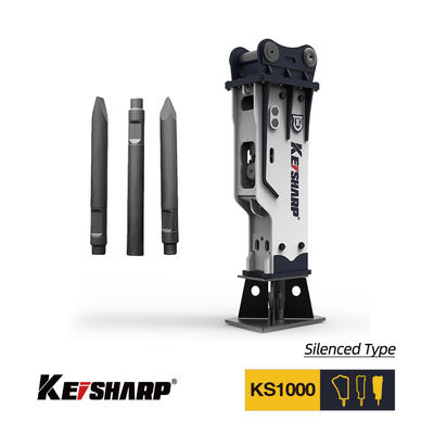KS1000 Box Type Hydraulic Breaker กว้าง 255mm สําหรับเครื่องขุด 90-160 ตัน