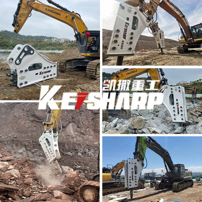 KS450 OEM ODM Excavator ไฮดรอลิกบราคเกอร์สําหรับทางด่วน / สถาปัตยกรรม