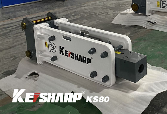 KS600 Keisharp ปิดเสียงแบบไฮดรอลิก Breaker Hammer KS60 KS80 KS100
