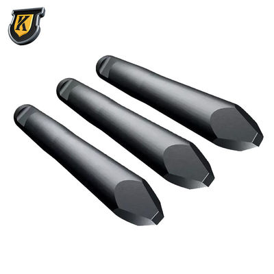 20-27 ตัน Excavator หิน Breaking ไฮดรอลิกฮาเมอร์ Hex Shunck Chisel Breaker Chisel