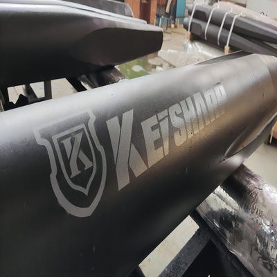 กว้าง 195 มิลลิเมตร Chisel สําหรับการก่อสร้างบน 50-60 ตัน Excavator และ Pneumatic Drill Set