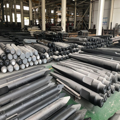 42crmo การก่อสร้าง ไฮดรอลิกฮามมาร์ Chisel Sb121 แจ็คฮามมาร์ Chisel สําหรับการขับเคลื่อนค้อน