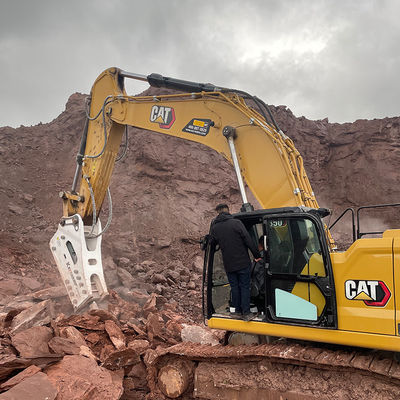 5350Kg Excavator Hydraulic Crushing Breaker การออกแบบที่ทันสมัยเพื่อประสิทธิภาพการก่อสร้าง