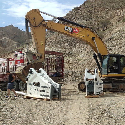 สารสกัด 50-60 ตัน Excavator Hammer Hydraulic Rock Breaker สําหรับส่วนประกอบแกน
