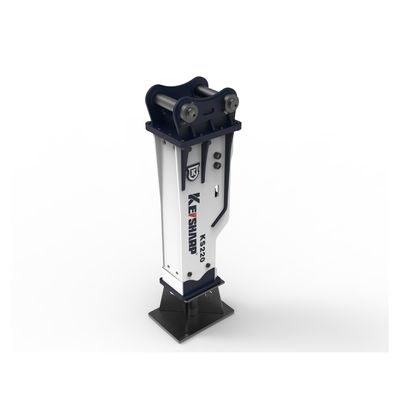 KS350 165mm Chisel Hydraulic Breaker สําหรับเครื่องขุดหินบดหิน ISO9001 รับรอง
