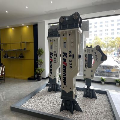 สําหรับสถานที่ก่อสร้าง 1900Kg กล่อง excavator แบบไฮดรอลิกบราคเกอร์