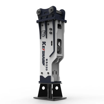 สําหรับ 35-40 ตัน การก่อสร้างถนน KS320 155 มม Chisel หนัก Hydraulic Rock Breaker