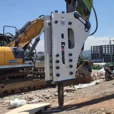KS650 ไฮดรอลิกหน้าหัวหน้าข้อมือรถยนต์ Rock Pecker สําหรับ Excavator การทํางานง่าย
