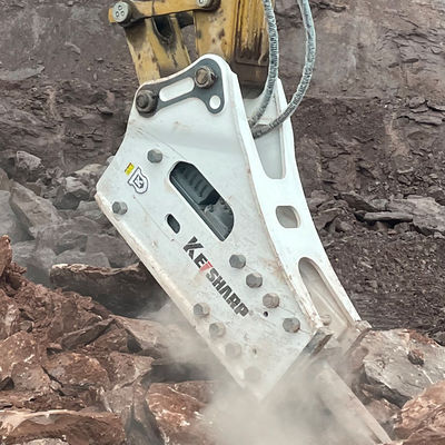 KS650 ไฮดรอลิกหน้าหัวหน้าข้อมือรถยนต์ Rock Pecker สําหรับ Excavator การทํางานง่าย