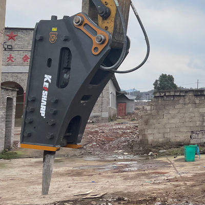 KS650 ไฮดรอลิกหน้าหัวหน้าข้อมือรถยนต์ Rock Pecker สําหรับ Excavator การทํางานง่าย
