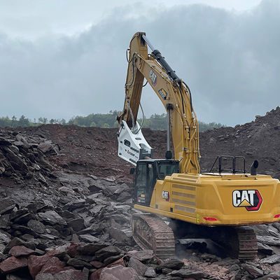 KS650 ไฮดรอลิกหน้าหัวหน้าข้อมือรถยนต์ Rock Pecker สําหรับ Excavator การทํางานง่าย