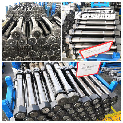 Excavator Hydraulic Breaker Side Bolt / Cross Bolt วัสดุเหล็กท่อ