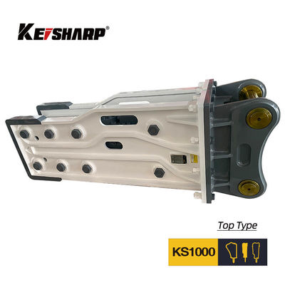 160-180 Bar Top Type Breaker สําหรับเครื่องขุด 20-27 ตัน กว้าง 140 มม