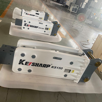 2402 มิลลิเมตร Chisel Length Cap Mounted Breaker สําหรับเครื่องขุดดิน