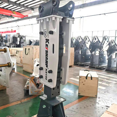 350-700bpm Excavator Cap Mounted Breaker With 150-170bar การทํางานความเครียด