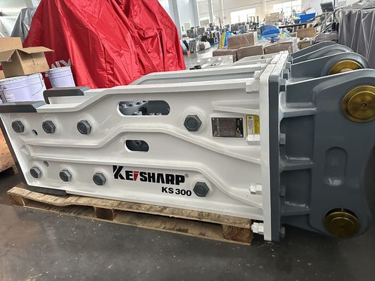 KS300 เครื่องหักไฮดรอลิกประเภทสูงสุด กว้าง 190 มิลลิเมตร สําหรับความถี่ 5250 bpm