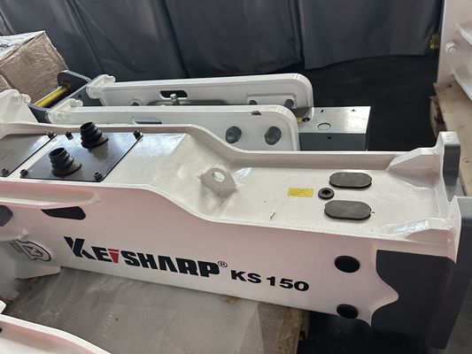 KS150 เครื่องหักไฮดรอลิกชนิดเงียบ สําหรับเครื่องขุด 7-14 ตัน ได้รับการรับรอง ISO