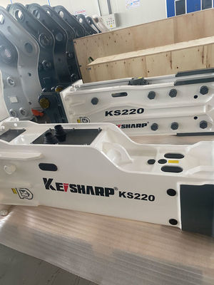 KS220 Box Type Rock Hydraulic Breaker Machine กว้าง 140 มิลลิเมตร