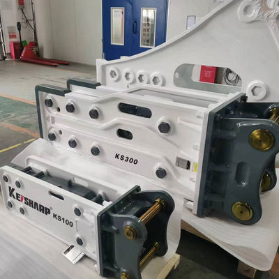 เครื่องขุด KS300 เครื่องบดหินแบบไฮดรอลิก เครื่องบดหินชนิดบน กว้าง 150 มม