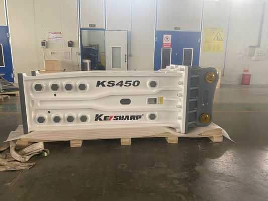 เครื่องบดหินแบบไฮดรอลิก KS450 แบบสูงสุด กว้าง 190 มม