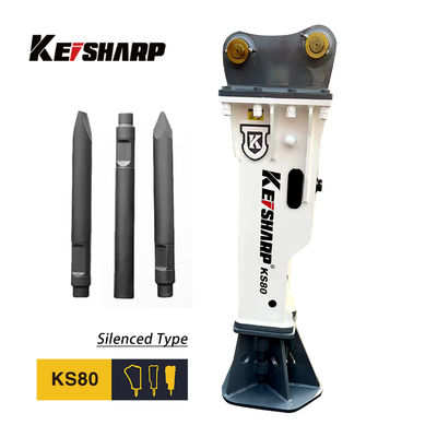 KS220 Top Type 140mm Chisel Excavator เครื่องบดหิน เครื่องบดหิน ISO ยอมรับ