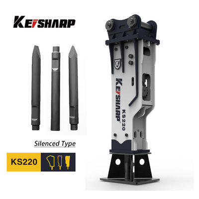 KS220 Box Type Rock Hydraulic Breaker Machine กว้าง 140 มิลลิเมตร