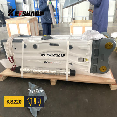 KS220 เครื่องหักหินแบบไฮดรอลิกชนิดสูงสุด กว้าง 140 มม