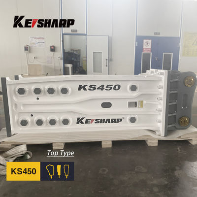 เครื่องขุด KS450 เครื่องบดหินแบบไฮดรอลิก เครื่องบดหินชนิดบน กว้าง 190 มม