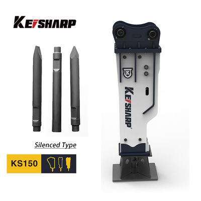 KS150 เครื่องบดไฮดรอลิกชนิดกล่อง / เครื่องบดไฮดรอลิกชนิดกล่องสําหรับการทําเหมืองแร่